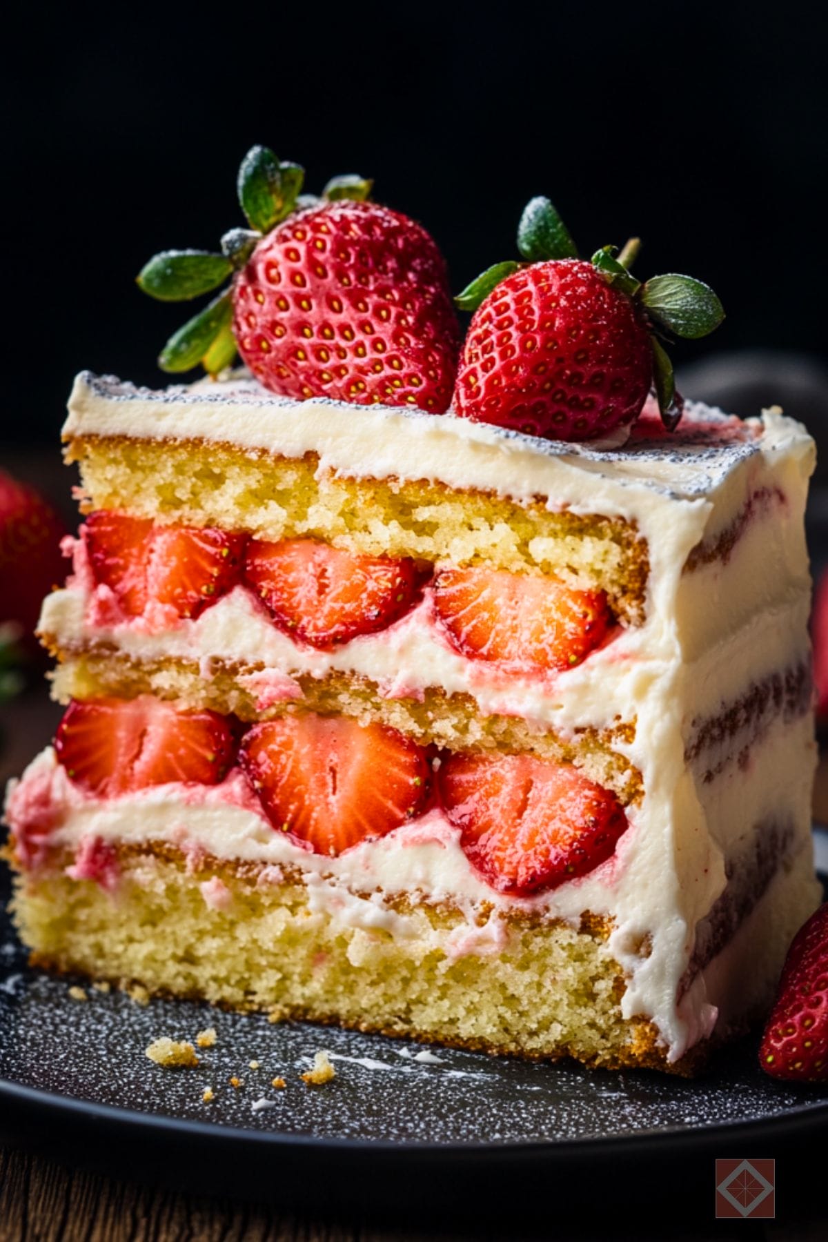 Fresh & Easy Strawberry Cake Recipe for Beginners 2 Fresh & Easy Strawberry Cake Recipe for Beginners - Strawberry Naked cake pin 1 midia