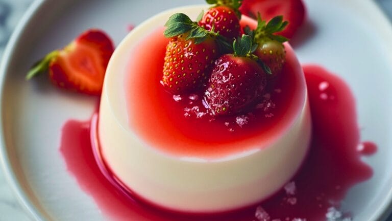 Easy Strawberry Panna Cotta Recipe for Beginners 4 Easy Strawberry Panna Cotta Recipe for Beginners - Strawberry Panna Cotta Recipe midia