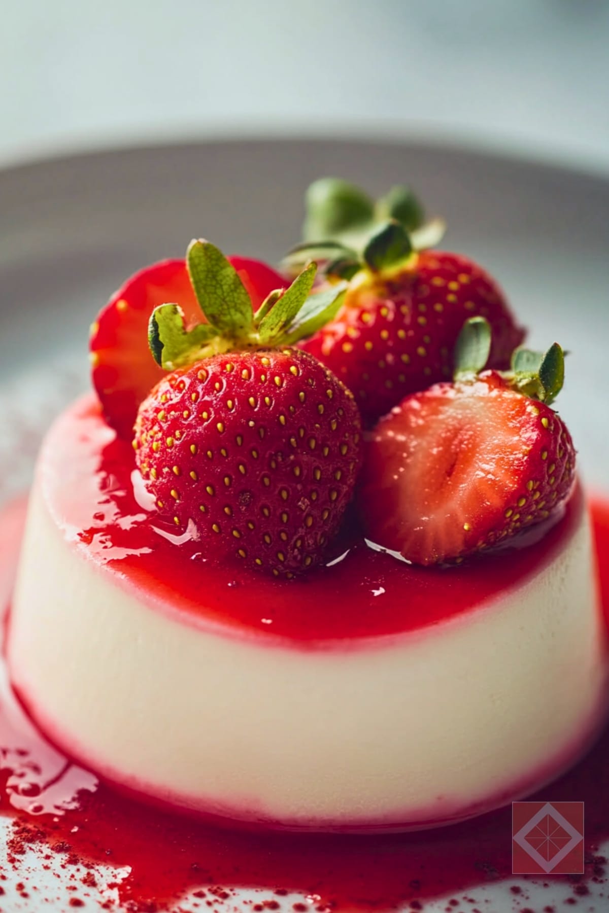 15 Easy Dessert Recipes That’ll Make You Look Like a Baking Pro (Without Trying That Hard) 2 15 Easy Dessert Recipes That’ll Make You Look Like a Baking Pro (Without Trying That Hard) - Strawberry Panna Cotta Recipe pin 1 midia