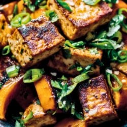 Sweet & Spicy Tofu Dinner with Roasted Squash 5 Sweet & Spicy Tofu Dinner with Roasted Squash - Sweet and Spicy Tofu midia