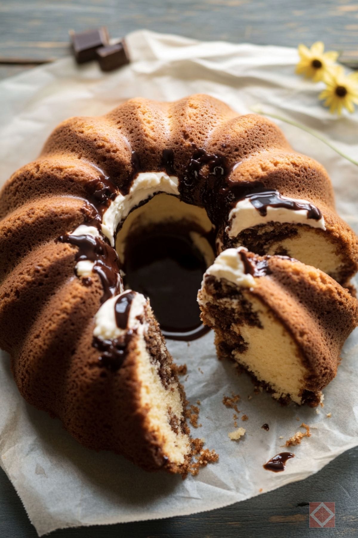 How to Easily Make the Best Swirled Banana Bundt Cake at Home 3 How to Easily Make the Best Swirled Banana Bundt Cake at Home - Swirled Banana Bundt Cake pin 1 midia