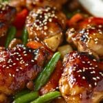 Best Dump-and-Go Crockpot Teriyaki Chicken (No Watery Sauce) 10 Best Dump-and-Go Crockpot Teriyaki Chicken (No Watery Sauce) - Teriyaki Chicken Thighs with Sesame Veggies midia
