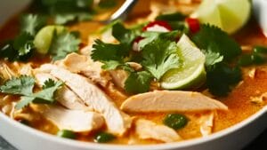 Easy Thai Curry & Coconut Soup with Chicken One Pot Recipe 1 Easy Thai Curry & Coconut Soup with Chicken One Pot Recipe - Thai Curry and Coconut Soup with Chicken midia