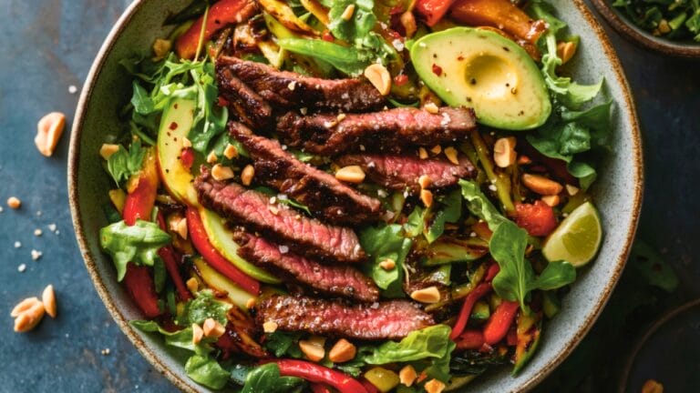 Quick & Flavorful Thai Steak Salad Recipe 7 Quick & Flavorful Thai Steak Salad Recipe - Thai Steak Salad midia