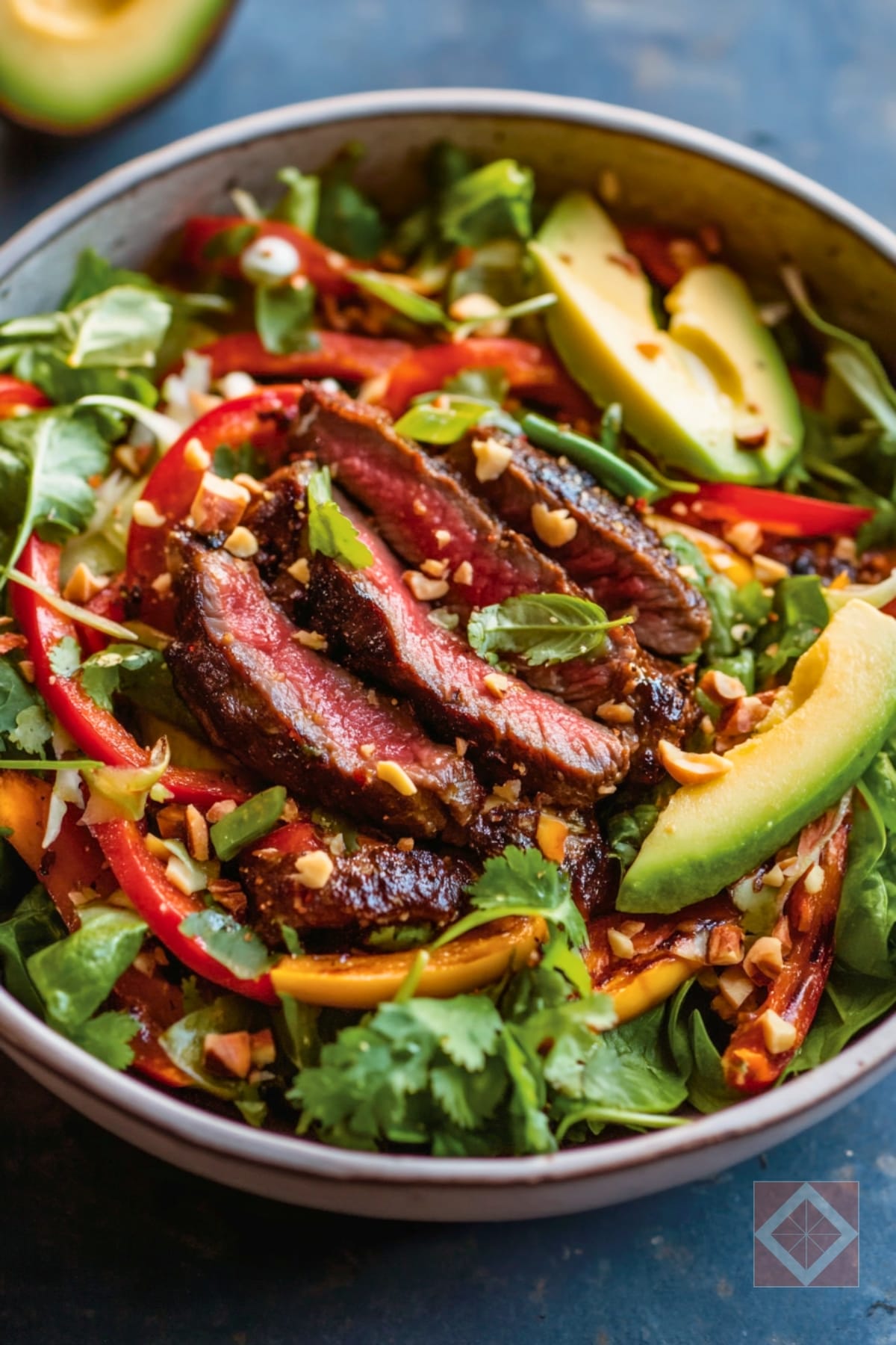 Quick & Flavorful Thai Steak Salad Recipe 4 Quick & Flavorful Thai Steak Salad Recipe - Thai Steak Salad pin 2 midia
