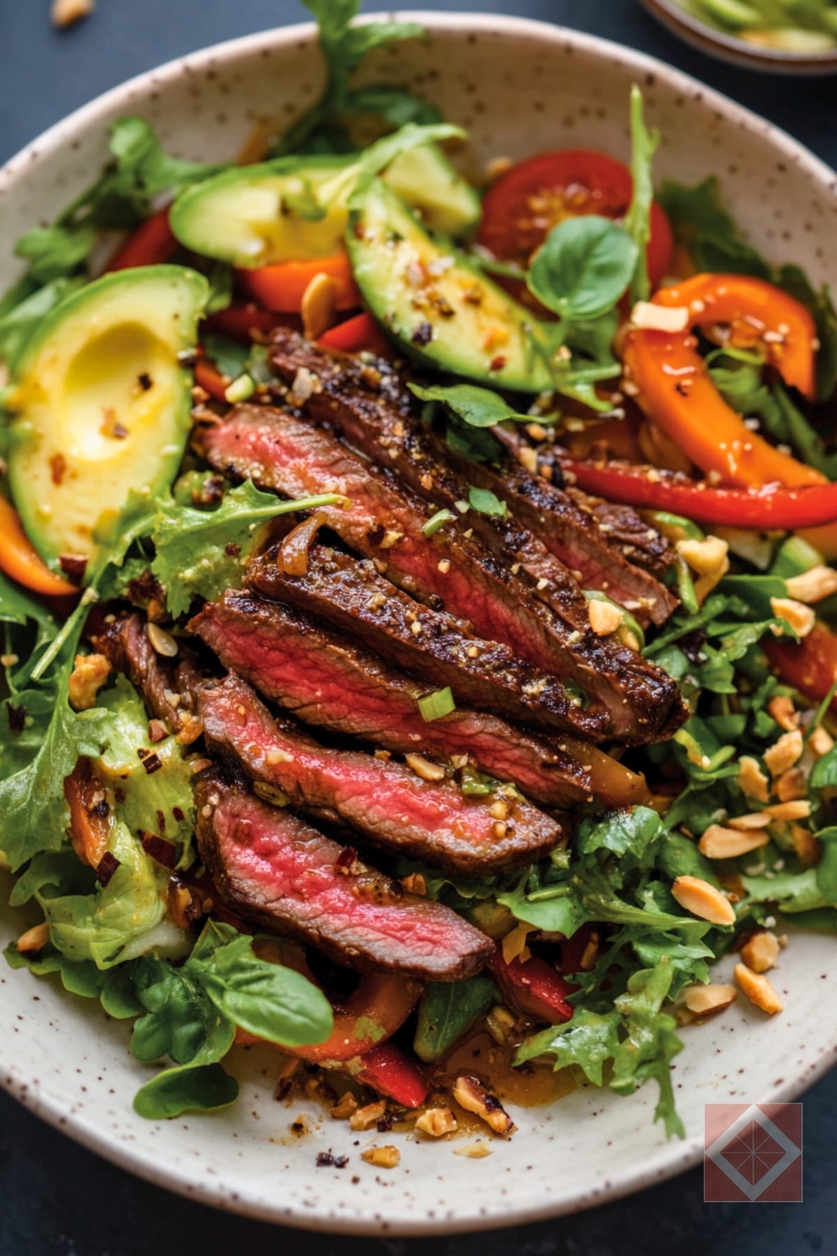 Quick & Flavorful Thai Steak Salad Recipe 5 Quick & Flavorful Thai Steak Salad Recipe - Thai Steak Salad pin 3 midia