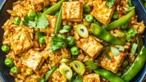 Light & Flavorful Tofu Fried Rice with Snap Peas 1 Light & Flavorful Tofu Fried Rice with Snap Peas - Tofu Fried Rice midia