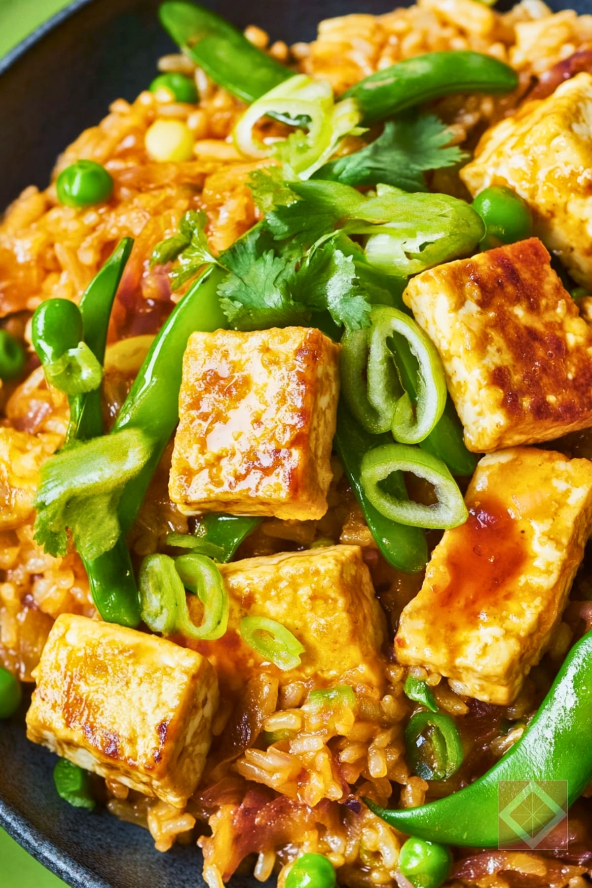 Light & Flavorful Tofu Fried Rice with Snap Peas 5 Light & Flavorful Tofu Fried Rice with Snap Peas - Tofu Fried Rice pin 3 midia