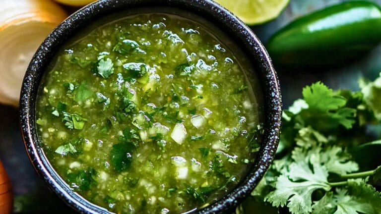 Homemade Tomatillo & Jalapeño Salsa Verde Made Simple 4 Homemade Tomatillo & Jalapeño Salsa Verde Made Simple - Tomatillo and Jalapeno Salsa Verde