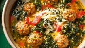 Best Turkey Meatball Soup with Kale One Pot Recipe for Busy Nights 1 Best Turkey Meatball Soup with Kale One Pot Recipe for Busy Nights - Turkey Meatball Soup With Kale One Pot midia