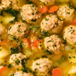 Comfort in a Bowl: Turkey Meatball Soup 5 Comfort in a Bowl: Turkey Meatball Soup - Turkey Meatball Soup midia
