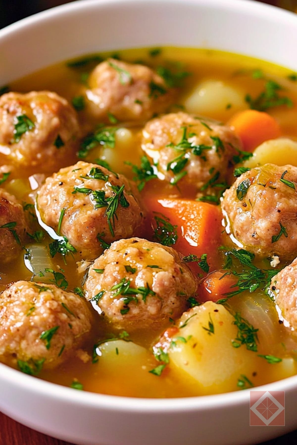 8 Cozy & Easy Soup Recipes You’ll Want to Make All Winter 4 8 Cozy & Easy Soup Recipes You’ll Want to Make All Winter - Turkey Meatball Soup pin 1 midia