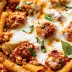 Family-Friendly Turkey Meatball Bake with Mediterranean Touch 5 Family-Friendly Turkey Meatball Bake with Mediterranean Touch - Turkey Meatball midia