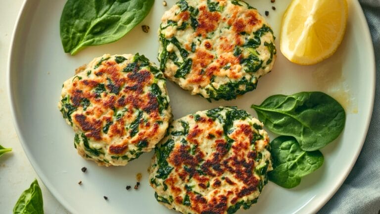 Family-Friendly Turkey Spinach Patties Made Simple & Healthy - Turkey Spinach Patties midia