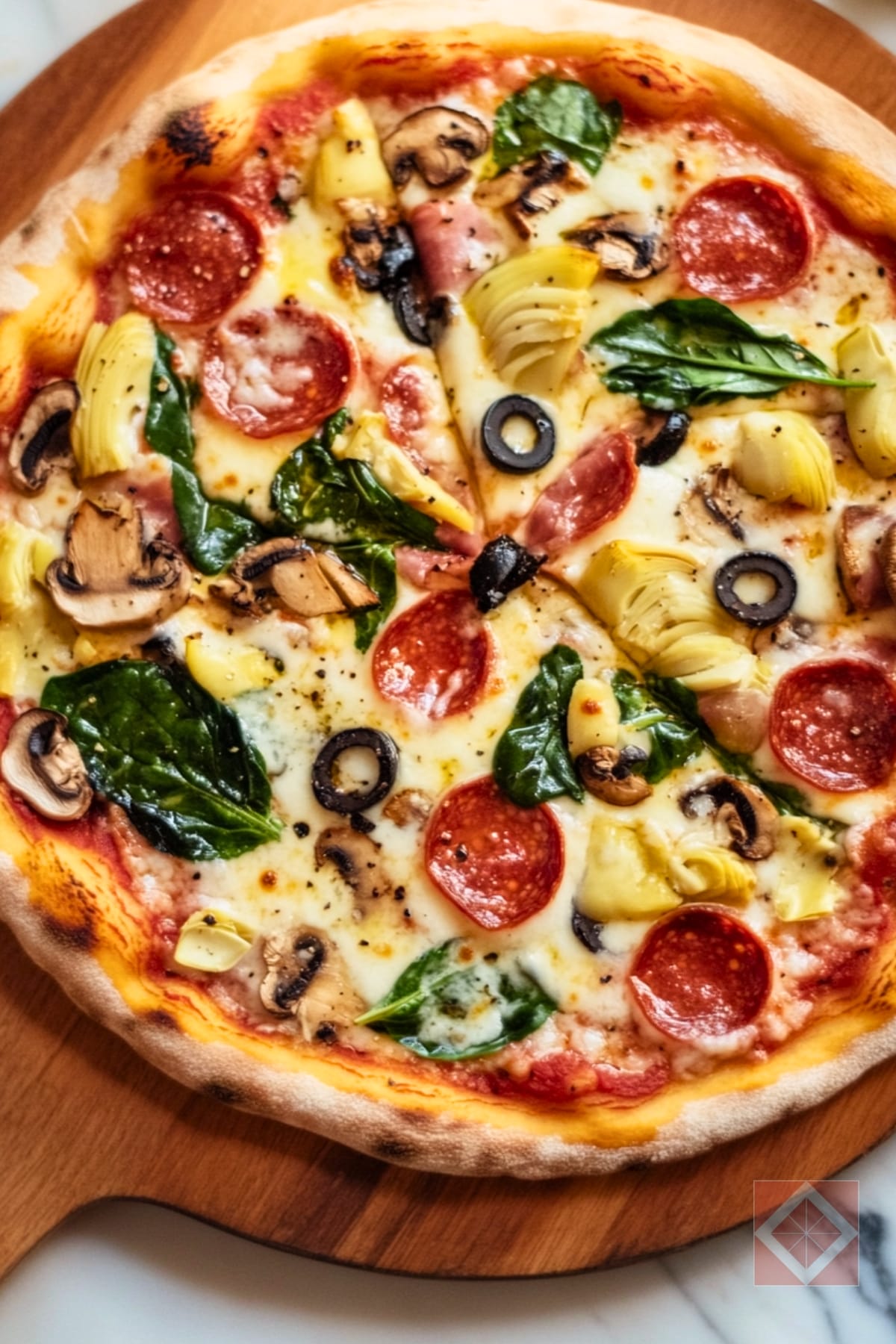 Your New Favorite Tuscan Pizza Recipe 3 Your New Favorite Tuscan Pizza Recipe - Tuscan Pizza pin 1 midia