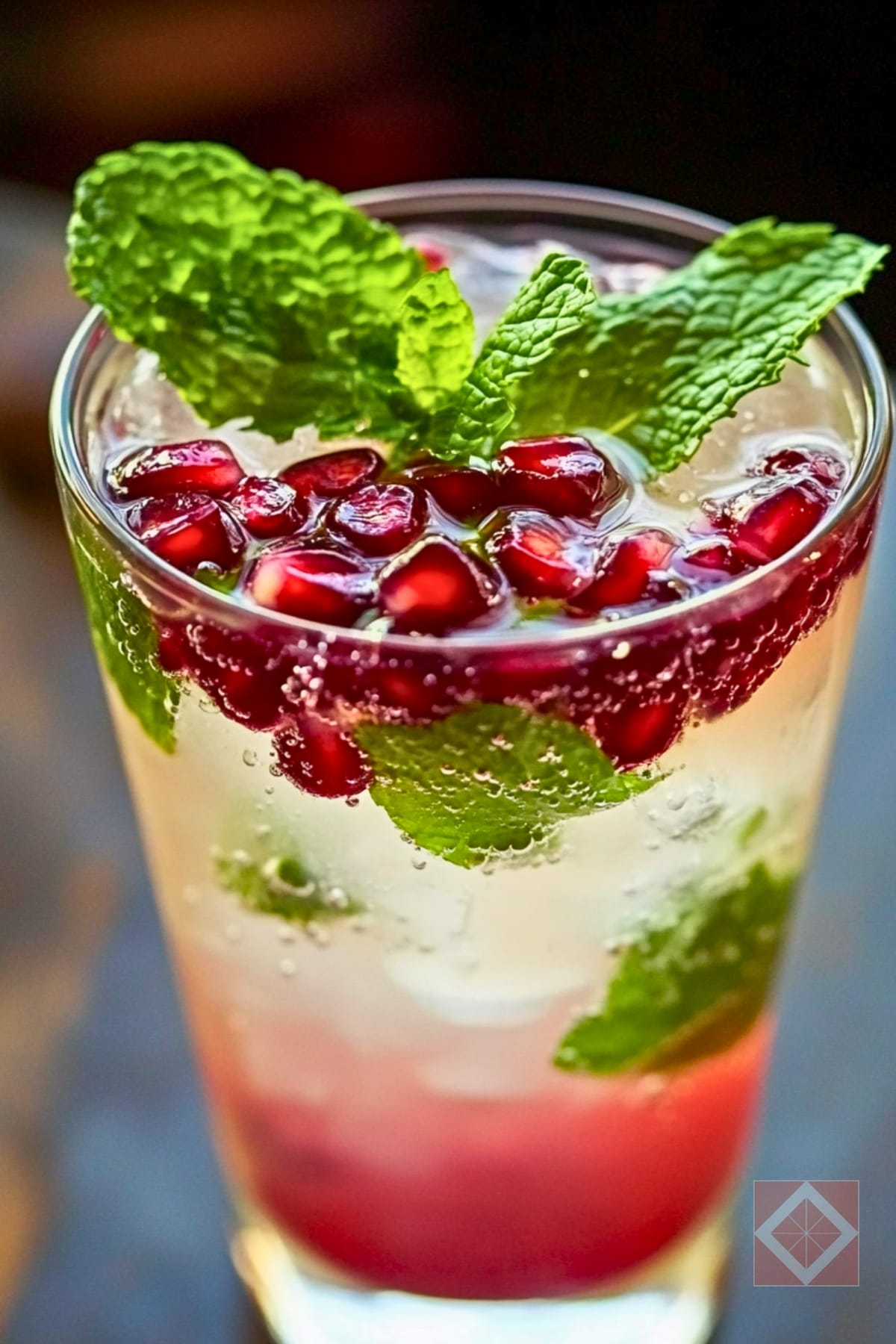 A Fruity Pomegranate Mojito Cocktail Alternative 4 A Fruity Pomegranate Mojito Cocktail Alternative - Virgin Pomegranate Mojito pin 2 midia