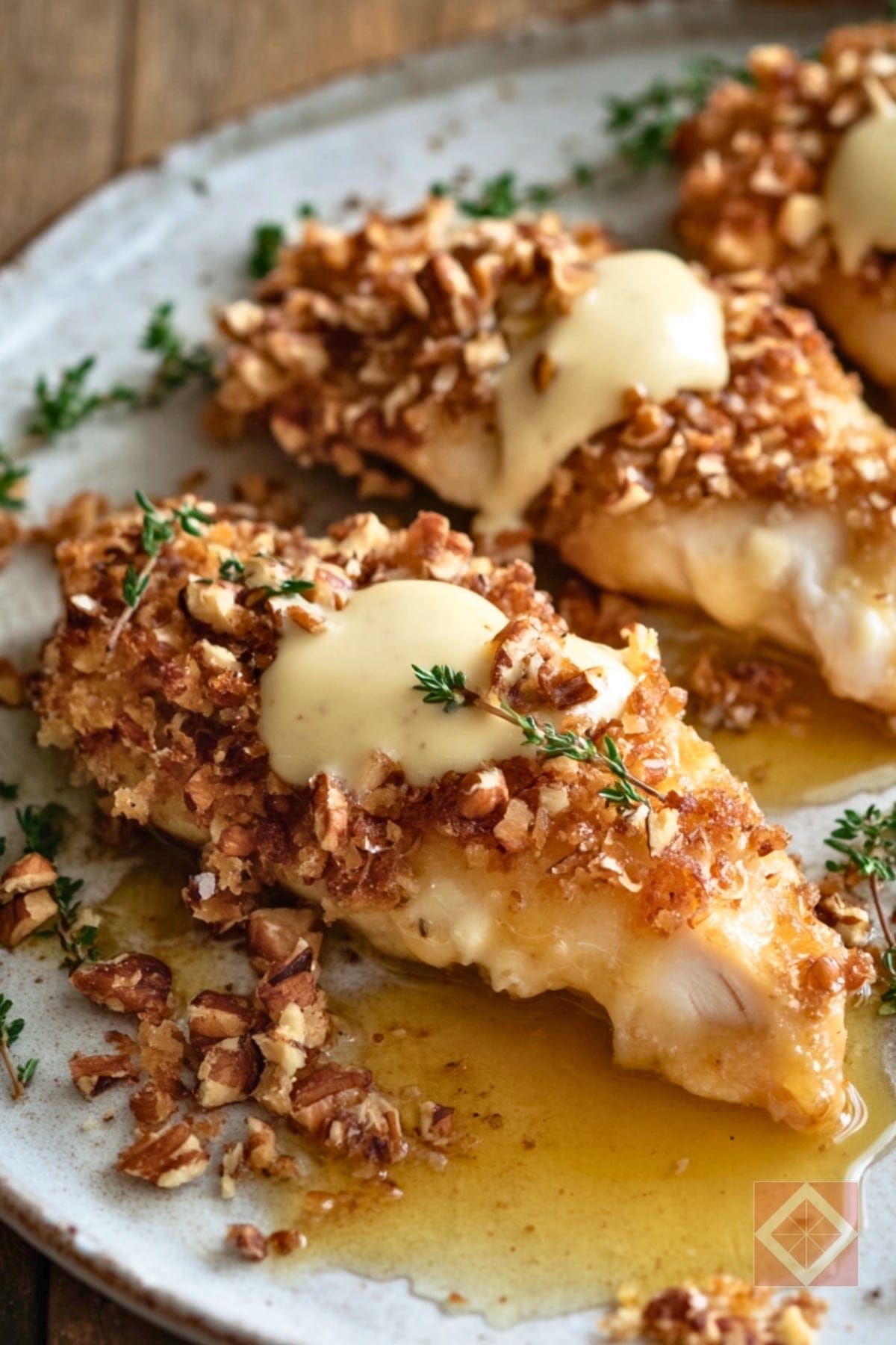 Walnut-Crusted Chicken Perfect for Mediterranean Food Lovers 5 Walnut-Crusted Chicken Perfect for Mediterranean Food Lovers - Walnut Crusted Chicken pin 3 midia 1