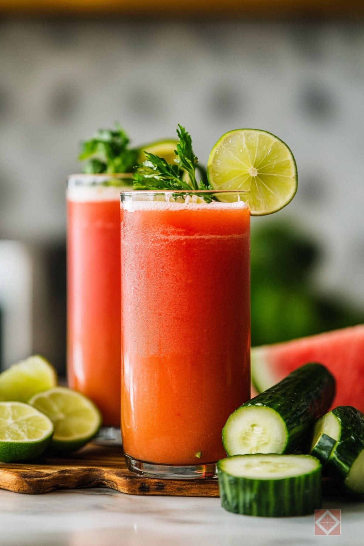 Easy Watermelon Gazpacho Juicing Recipe to Stay Cool 3 Easy Watermelon Gazpacho Juicing Recipe to Stay Cool - Watermelon Gazpacho Juice pin 1 midia 1