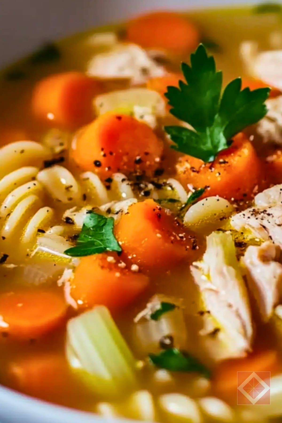 Best Weeknight Chicken Noodle Soup for Two One Pot Recipe to Share 4 Best Weeknight Chicken Noodle Soup for Two One Pot Recipe to Share - Weeknight Chicken Noodle Soup pin 2 midia