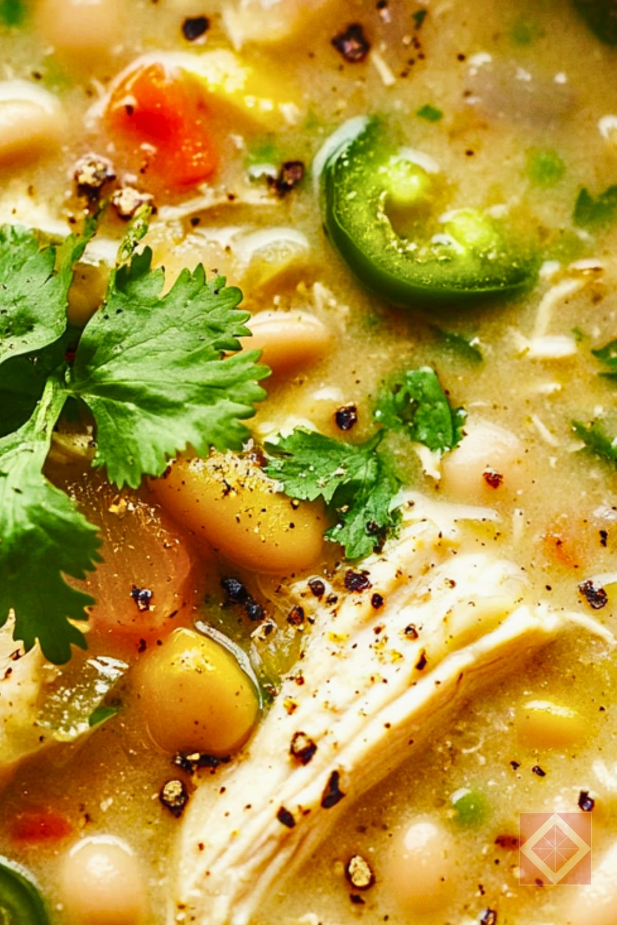 Easy White Chicken Chili One-Pot Recipe to Warm Up Your Evenings 4 Easy White Chicken Chili One-Pot Recipe to Warm Up Your Evenings - White Chicken Chili pin 2 midia