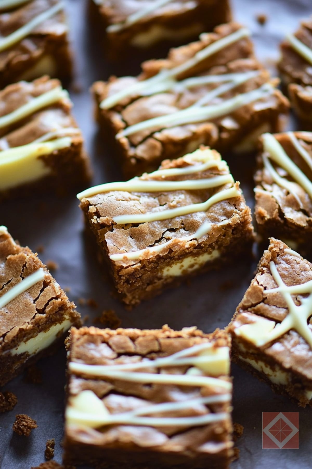 Chewy White Chocolate Blondies with a Butterscotch Twist 4 Chewy White Chocolate Blondies with a Butterscotch Twist - White Chocolate Butterscotch Blondies pin 2 midia