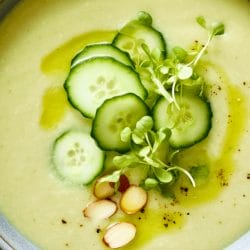 How to Make Deliciously Creamy White Gazpacho 5 How to Make Deliciously Creamy White Gazpacho - White Gazpacho midia