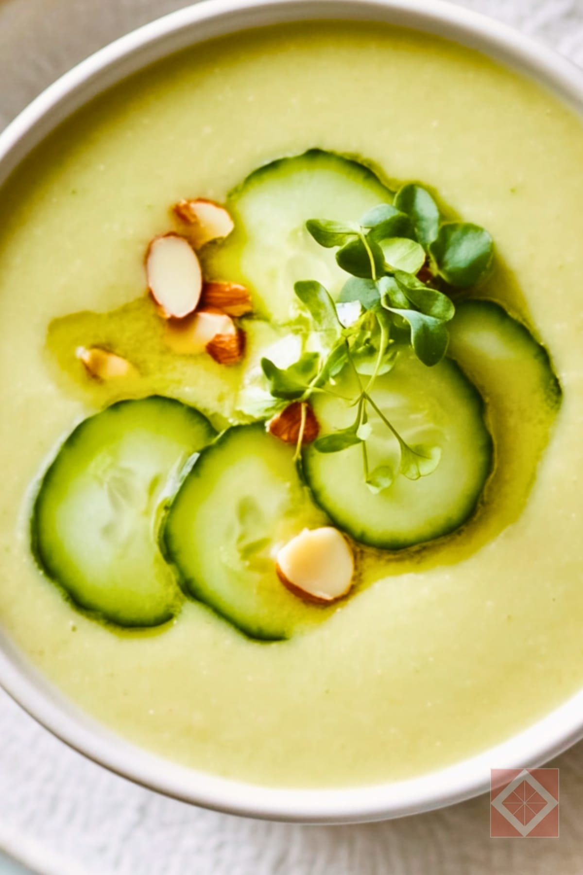 11 Veggie Dinners That Are Way More Exciting Than You’d Think 7 11 Veggie Dinners That Are Way More Exciting Than You’d Think - White Gazpacho pin 1 midia