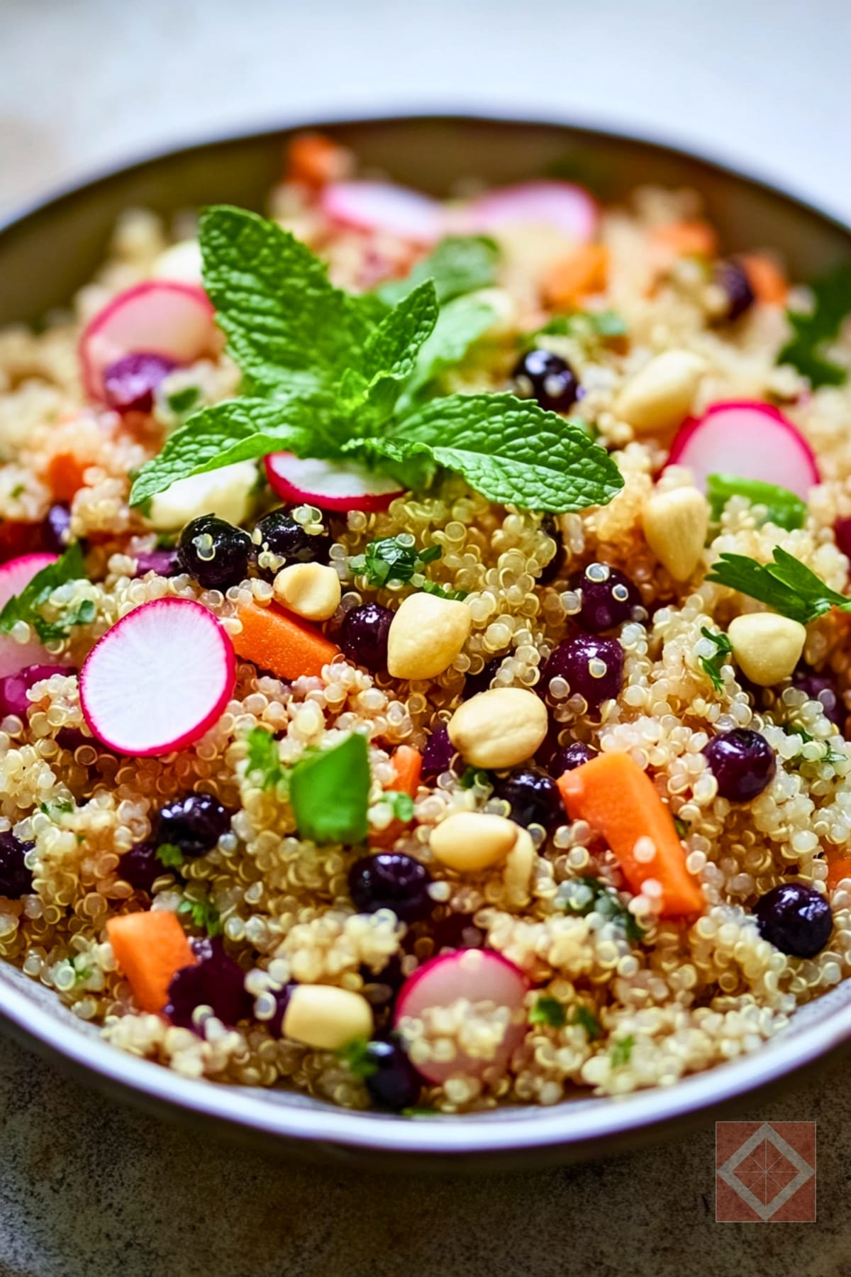 11 Best Anti-Inflammatory Veggie & Legume Recipes to Nourish Your Body 5 11 Best Anti-Inflammatory Veggie & Legume Recipes to Nourish Your Body - Wholesome Quinoa Salad pin 1 midia