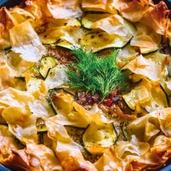 Mediterranean Zucchini Pie: Easy Phyllo Dinner Recipe 5 Mediterranean Zucchini Pie: Easy Phyllo Dinner Recipe - Zucchini Pie midia