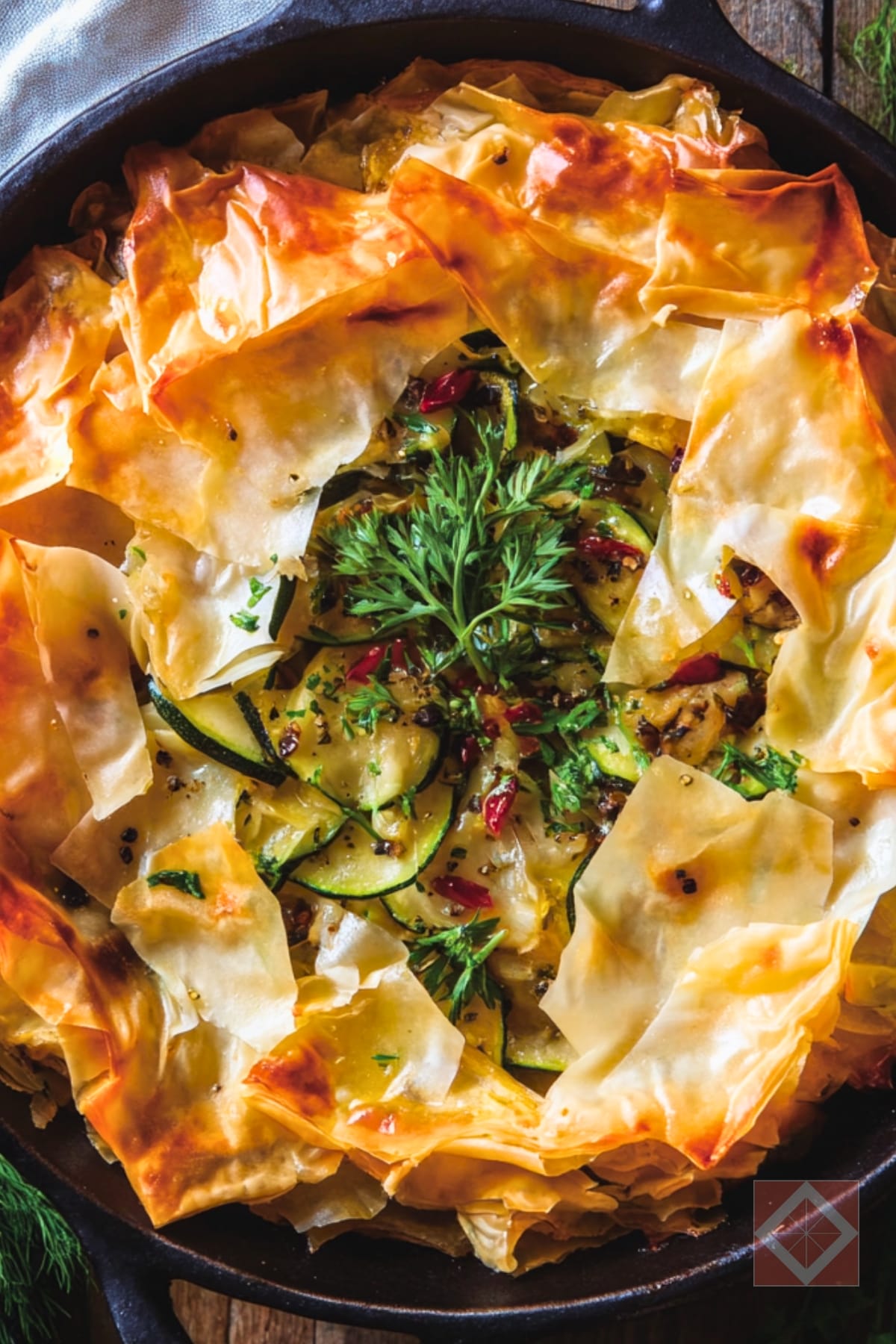 8 Pizza & Savory Pie Dinners That Totally Hold Up at the Table 7 8 Pizza & Savory Pie Dinners That Totally Hold Up at the Table - Zucchini Pie pin 1 midia