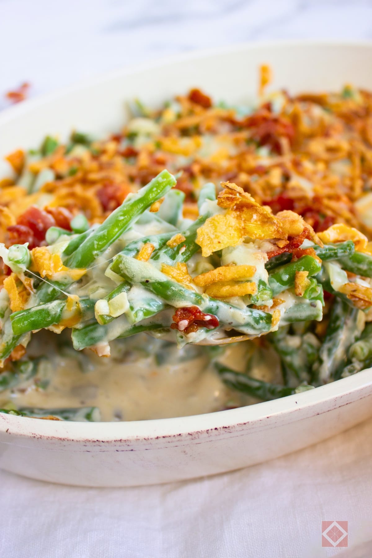 Green Bean Casserole: Easy & Bacon-Packed Comfort Food 2 Green Bean Casserole: Easy & Bacon-Packed Comfort Food - green bean casserole 2