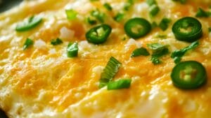 Tex-Mex Scrambled Eggs Dinner Recipe with a Smoky Green Chile Twist 1 Tex-Mex Scrambled Eggs Dinner Recipe with a Smoky Green Chile Twist - jalapeno egg midia