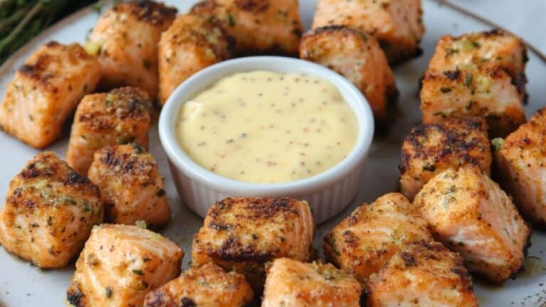 Easy Air Fryer Salmon Bites for a Quick Keto Meal 7 Easy Air Fryer Salmon Bites for a Quick Keto Meal - Air Fryer Salmon Bites midia