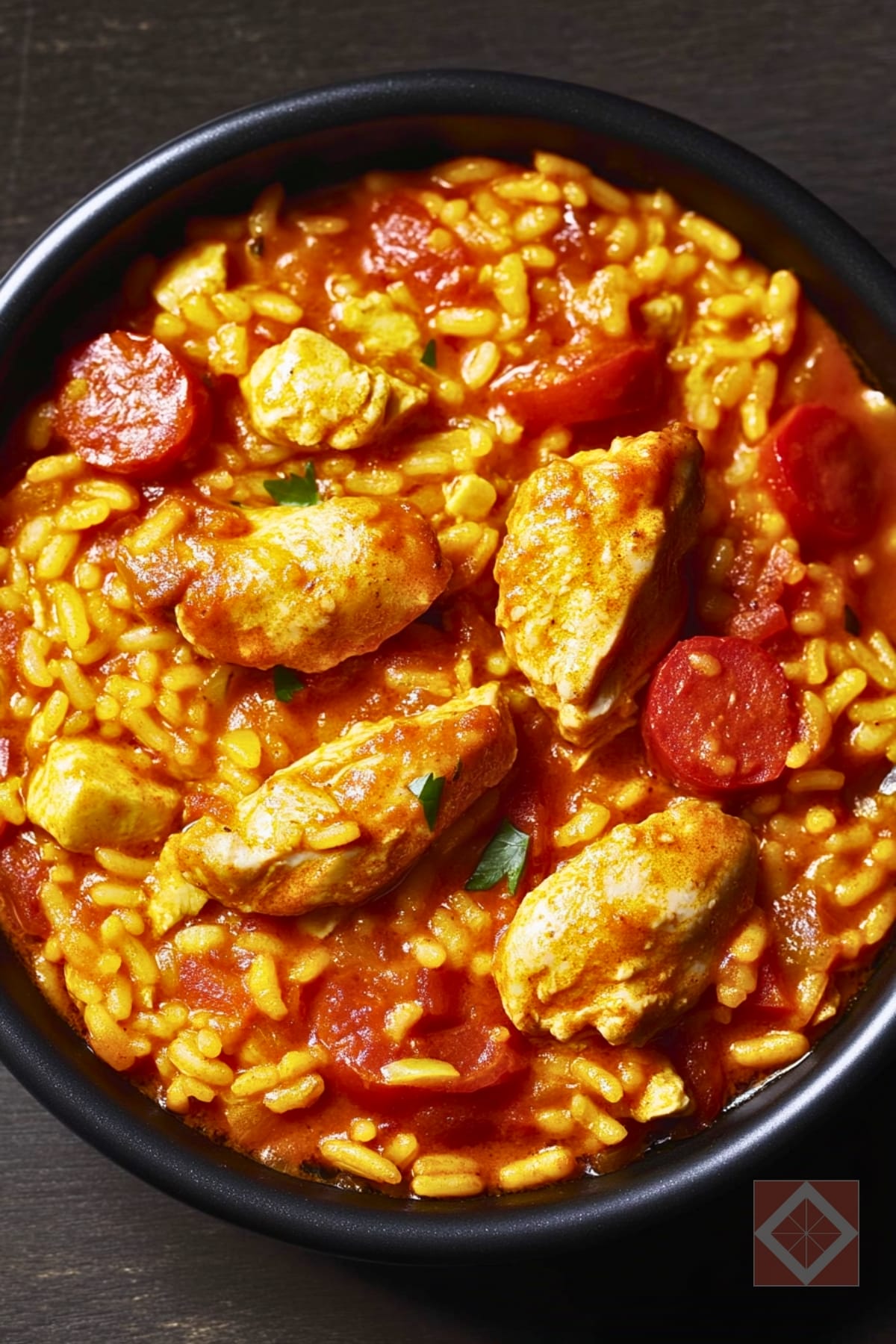 Saffron-Infused Arroz Con Pollo in One Pot 2 Saffron-Infused Arroz Con Pollo in One Pot - Arroz Con Pollo pin 1 midia