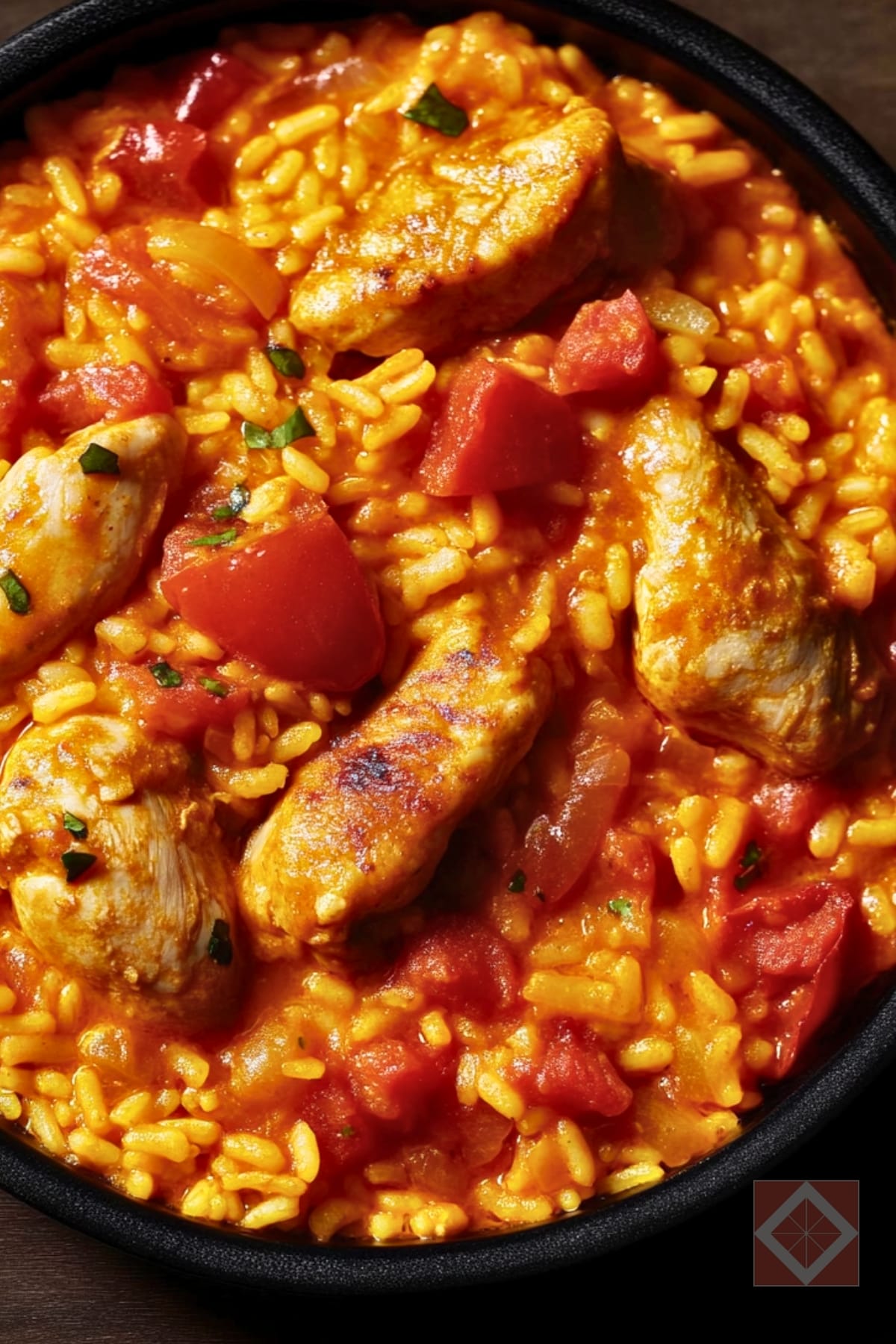 Saffron-Infused Arroz Con Pollo in One Pot 3 Saffron-Infused Arroz Con Pollo in One Pot - Arroz Con Pollo pin 2 midia