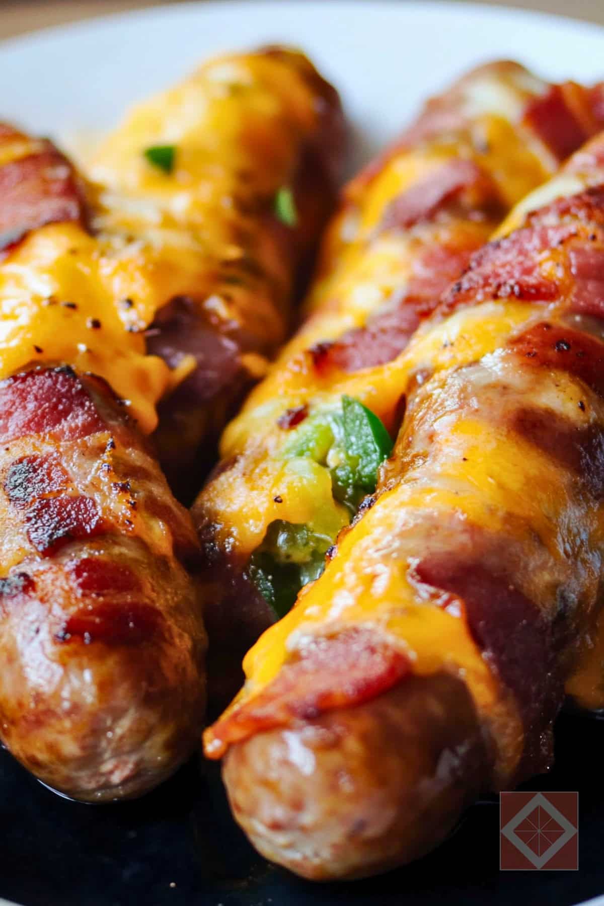 Bacon Wrapped Keto Brats with Melty Cheddar 5 Bacon Wrapped Keto Brats with Melty Cheddar - Bacon Wrapped Keto Brats with Melty Cheddar pin 3 midi