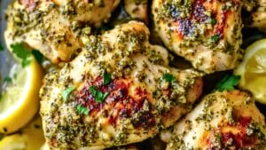 Best Oven Baked Greek Chicken Thighs Recipe for Dinner Idea 1 Best Oven Baked Greek Chicken Thighs Recipe for Dinner Idea - Baked Greek Chicken Thighs midia