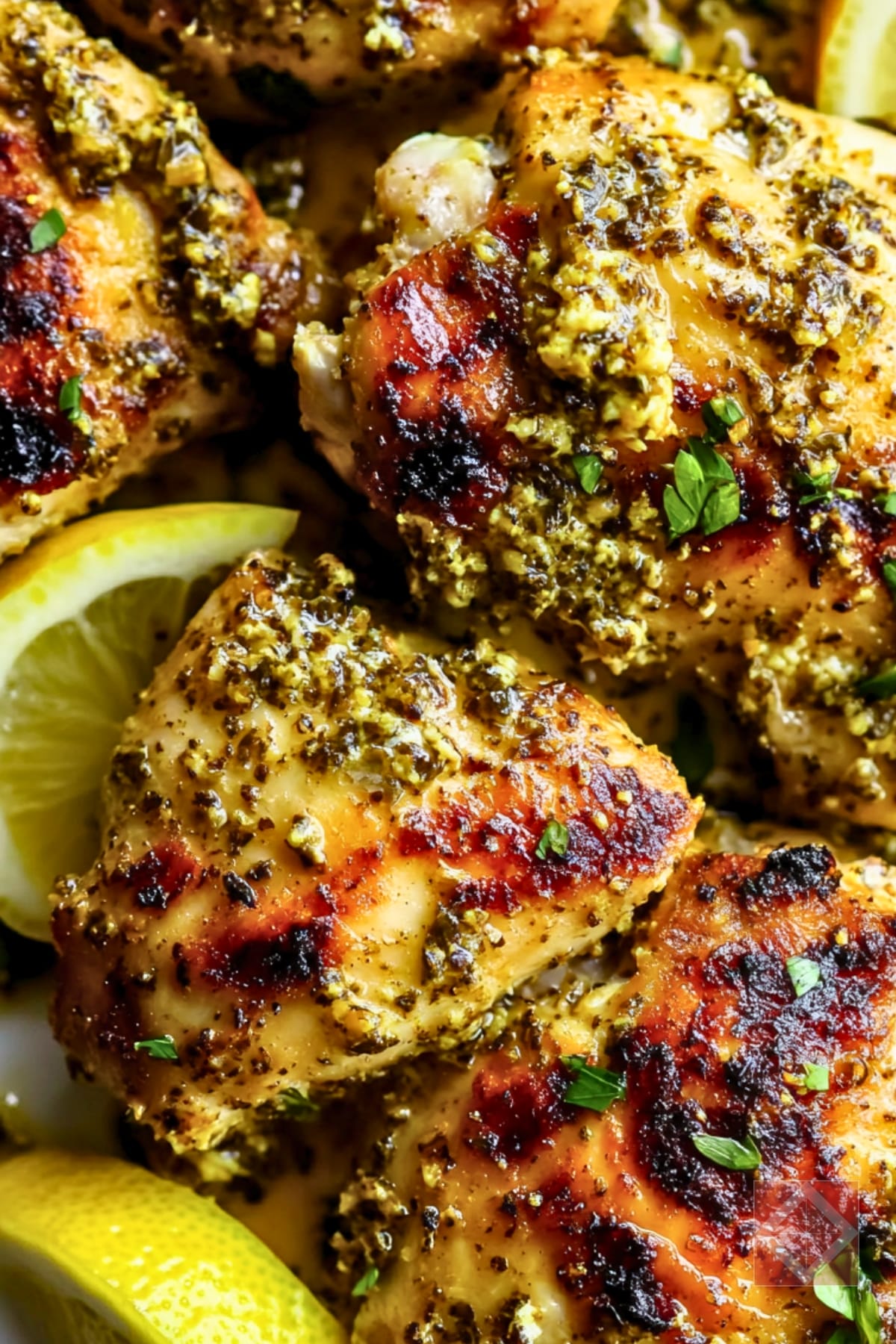 Best Oven Baked Greek Chicken Thighs Recipe for Dinner Idea 4 Best Oven Baked Greek Chicken Thighs Recipe for Dinner Idea - Baked Greek Chicken Thighs pin 2 midia
