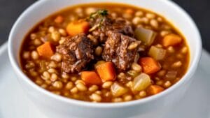 Classic Beef & Barley Soup for Instant Pot Lovers 1 Classic Beef & Barley Soup for Instant Pot Lovers - Beef and Barley Soup midia