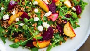 Best Beet & Wheat Berry Salad with Arugula & Apples 1 Best Beet & Wheat Berry Salad with Arugula & Apples - Beet Wheat Berry Salad with Arugula Apples midia