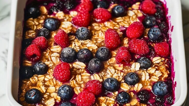 Enjoy a Heart-Healthy Breakfast with Berry Baked Oatmeal 8 Enjoy a Heart-Healthy Breakfast with Berry Baked Oatmeal - Berry Baked Oatmeal midia