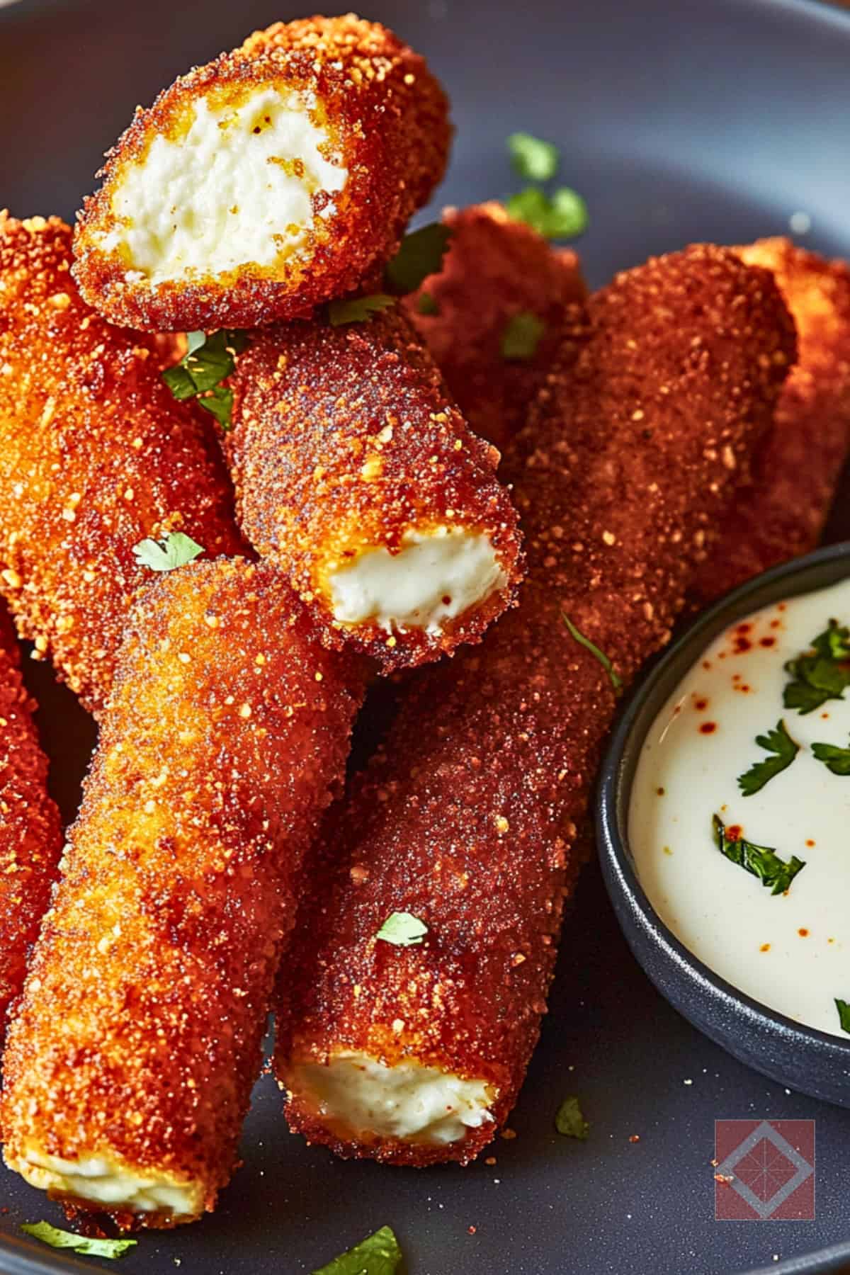 Best Crispy Nashville Hot Mozzarella Sticks Recipe Made Easy 4 Best Crispy Nashville Hot Mozzarella Sticks Recipe Made Easy - Best Crispy Nashville Hot Mozzarella Sticks pin 2 midia