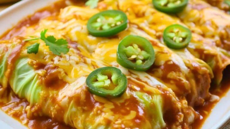 Cabbage Enchiladas for Keto Dieters 5 Cabbage Enchiladas for Keto Dieters - Cabbage Enchiladas for Keto Dieters midia