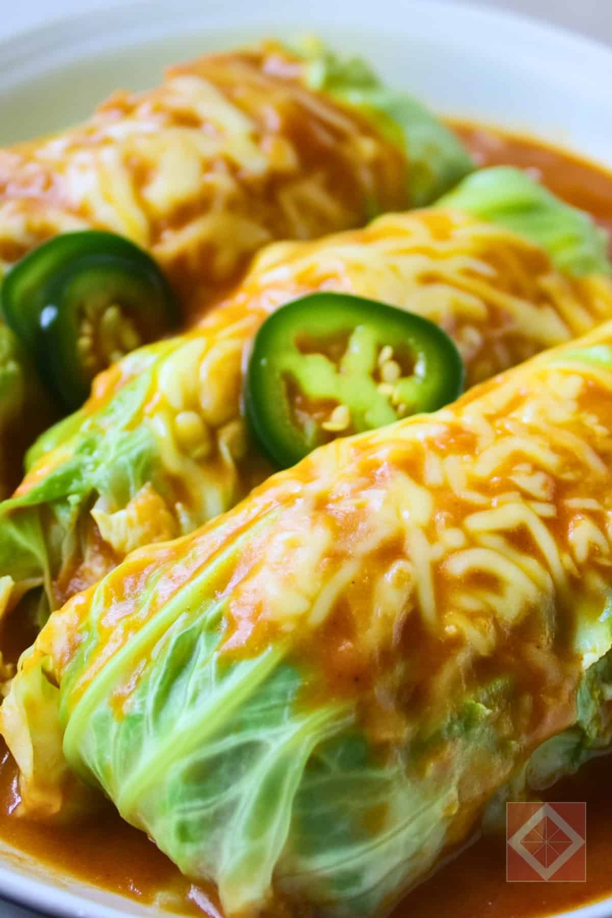 Cabbage Enchiladas for Keto Dieters 4 Cabbage Enchiladas for Keto Dieters - Cabbage Enchiladas for Keto Dieters pin 2 midia