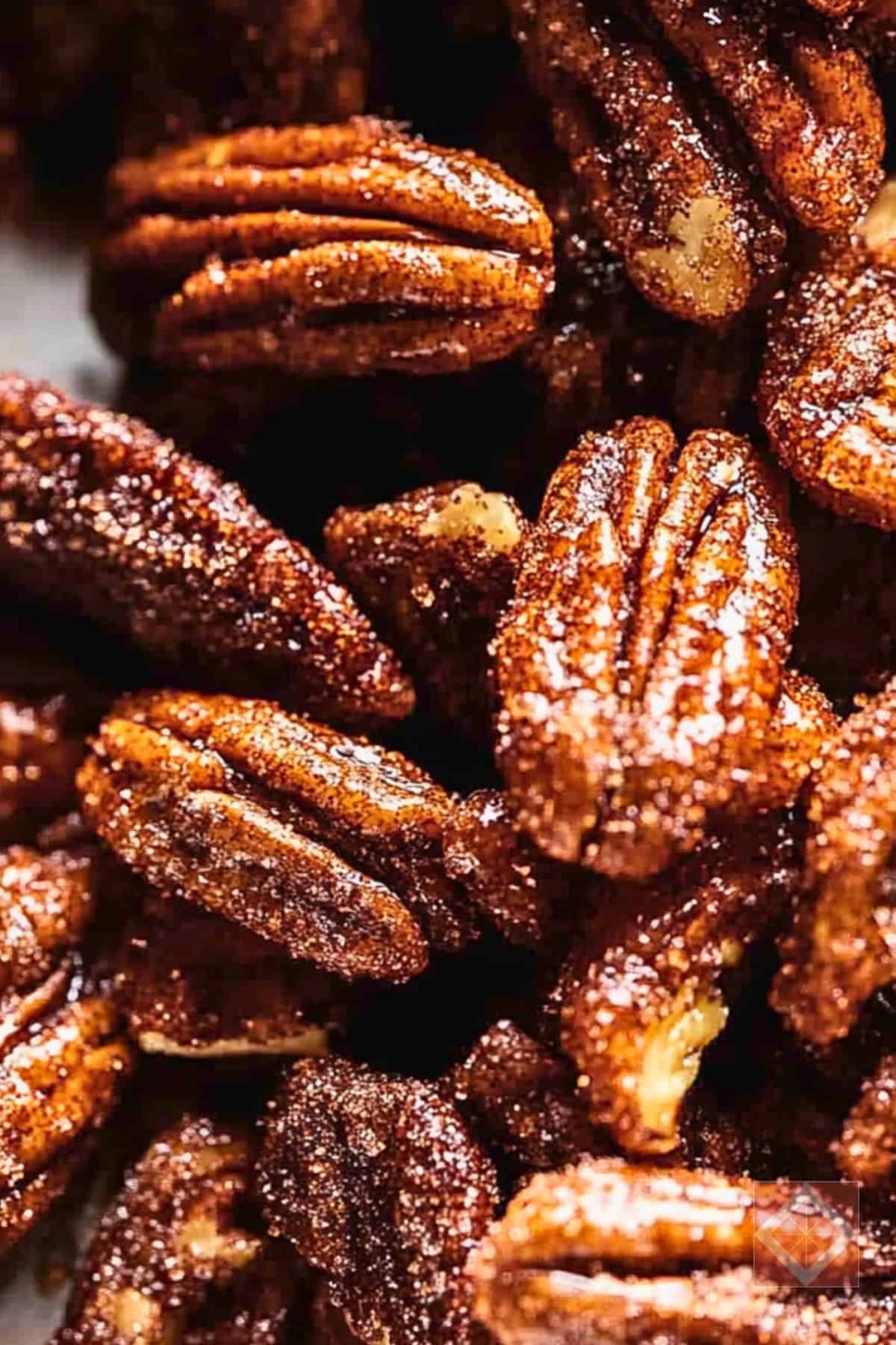 Quick & Easy Keto Candied Pecans 4 Quick & Easy Keto Candied Pecans - Candied Pecans pin 2 midia