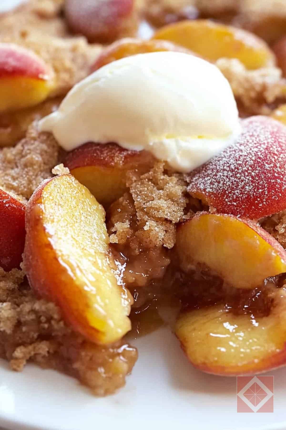 Irresistible Caramelized Peach Snickerdoodle Cobbler 4 Irresistible Caramelized Peach Snickerdoodle Cobbler - Caramelized Peach Snickerdoodle Cobbler pin 3 midia