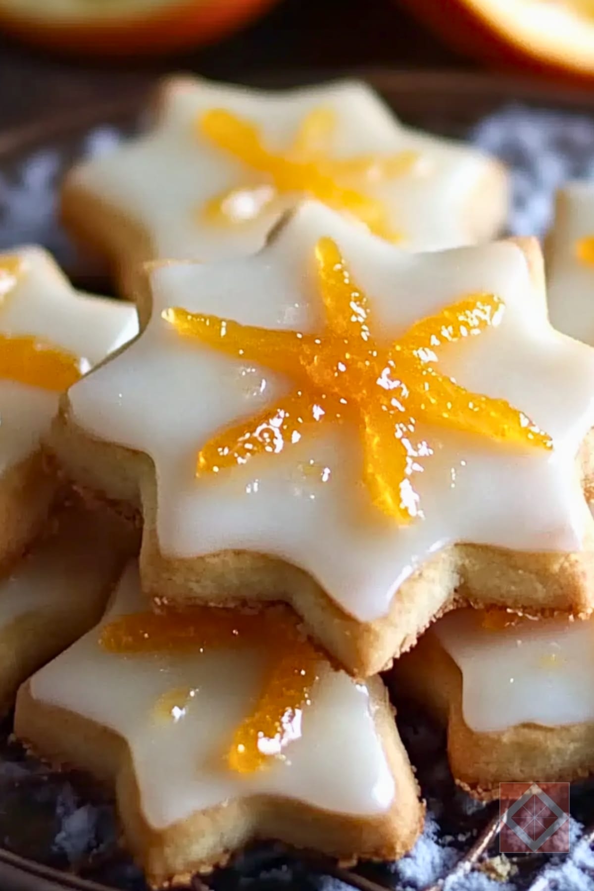 Cardamom Shortbread Cookie Recipe with Orange Glaze Made Easy 4 Cardamom Shortbread Cookie Recipe with Orange Glaze Made Easy - Cardamom Shortbread Cookie Recipe with Orange Glaze pin 2 midia