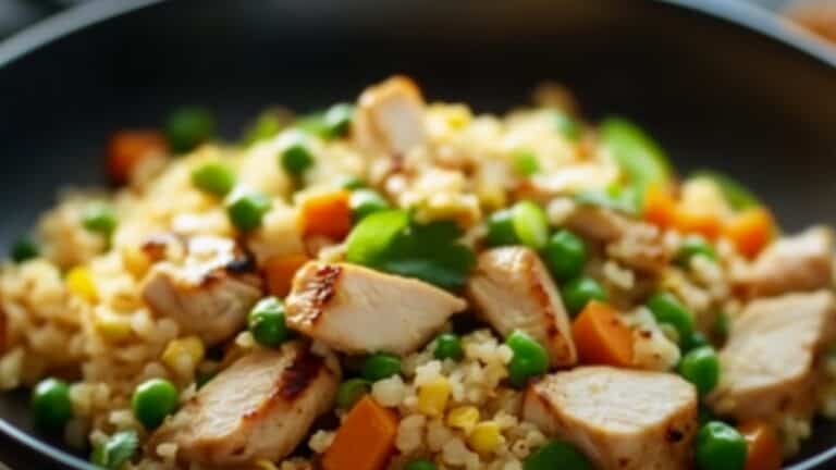 Protein-Packed Cauliflower Fried Rice Recipe 2 Protein-Packed Cauliflower Fried Rice Recipe - Cauliflower Fried Rice midia 1