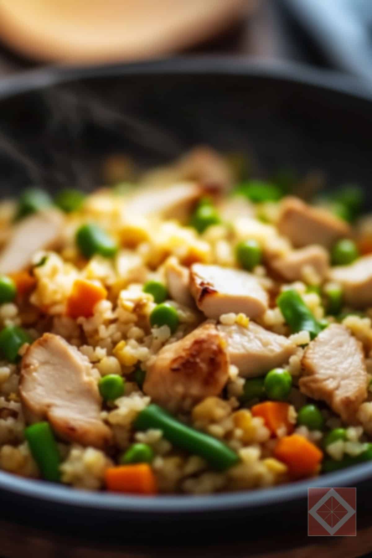 Protein-Packed Cauliflower Fried Rice Recipe 4 Protein-Packed Cauliflower Fried Rice Recipe - Cauliflower Fried Rice pin 3 midia 1