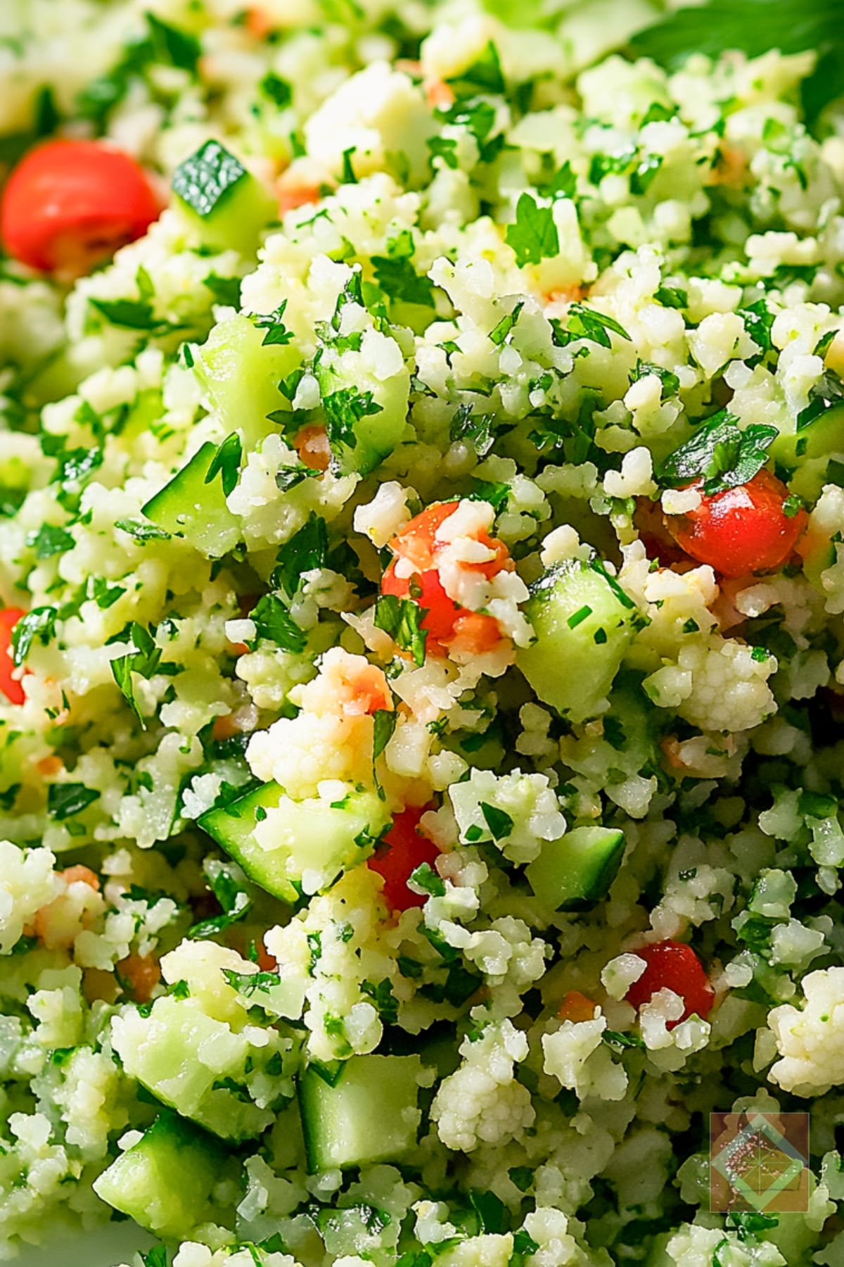DASH Diet Cauliflower Tabbouleh Salad for Heart Health 5 DASH Diet Cauliflower Tabbouleh Salad for Heart Health - Cauliflower Tabbouleh Salad pin 3 midia